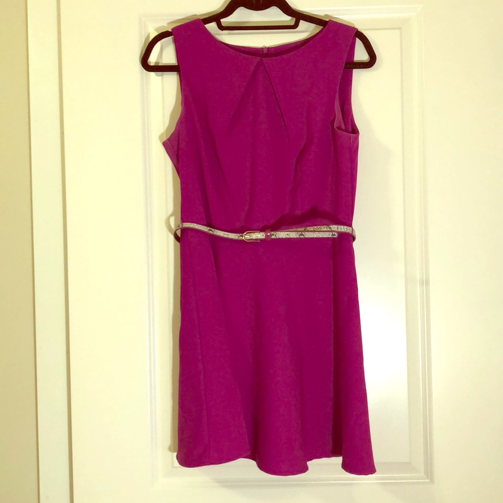 Purple dress